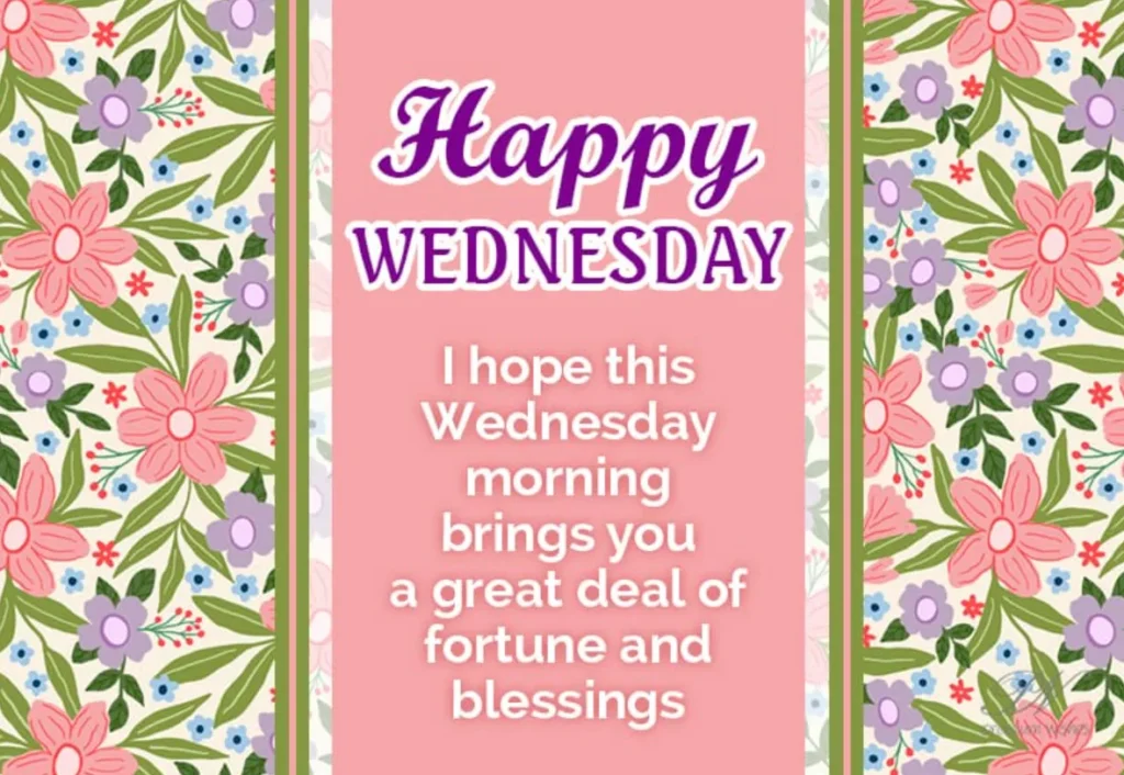 Wednesday Blessings and Prayers
