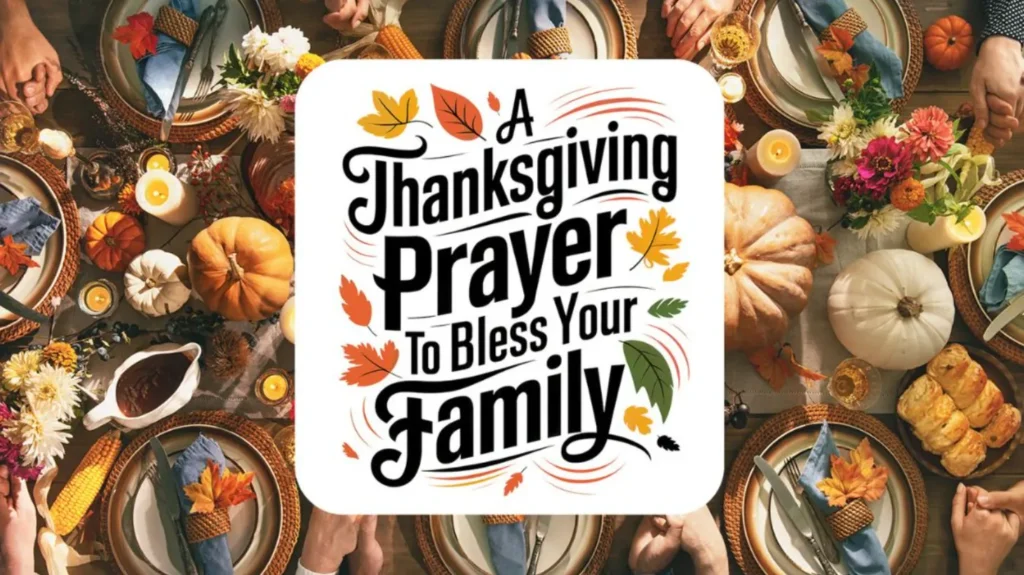 thanksgiving prayers