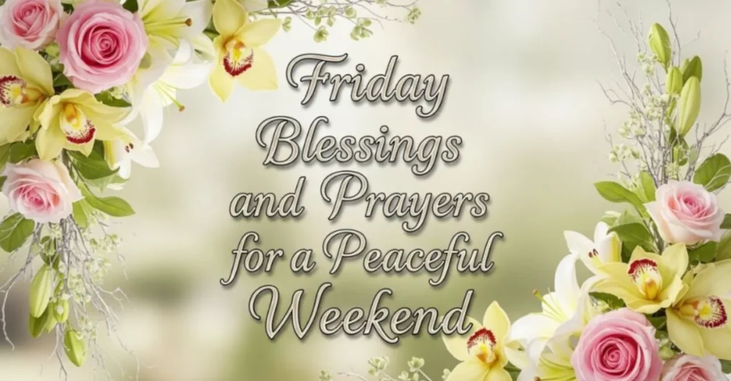 friday blessings and prayers