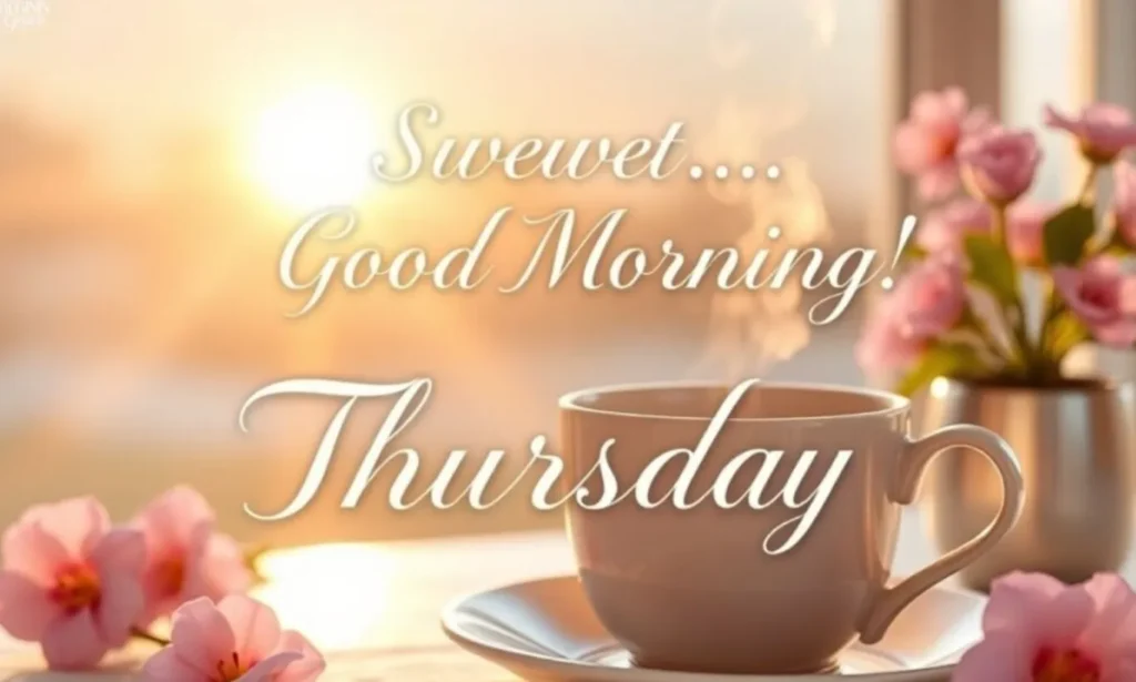 good morning thursday blessings