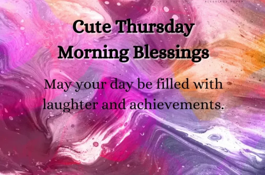 happy thursday blessings