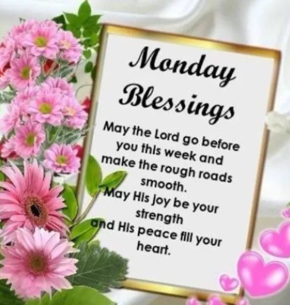 monday blessings and prayers