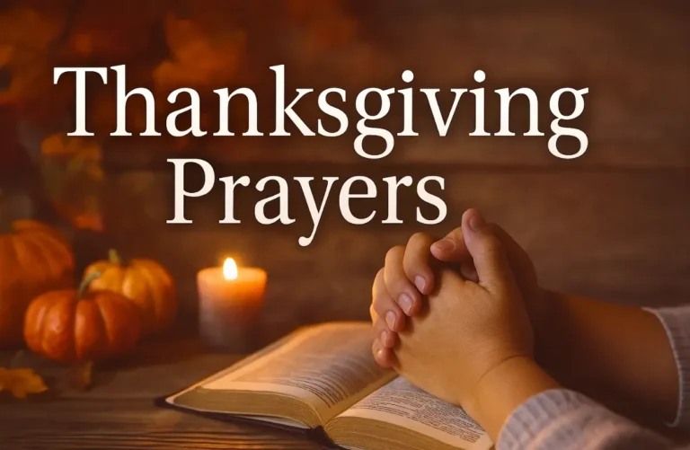 thanksgiving prayers