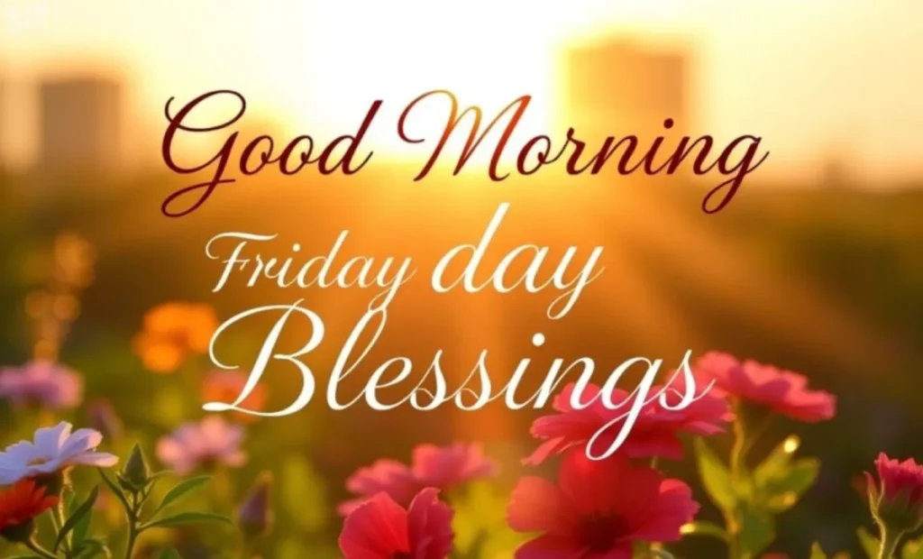 good morning friday blessings