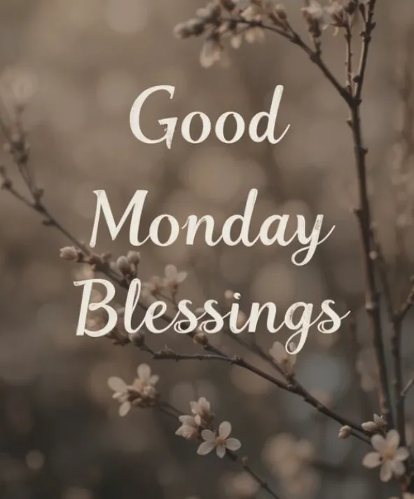 good morning monday blessings