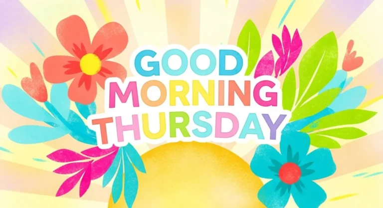 good morning thursday blessings