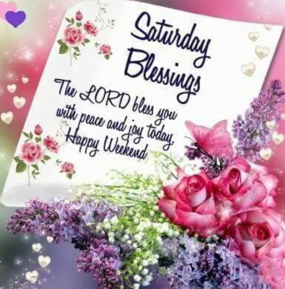 happy saturday blessings