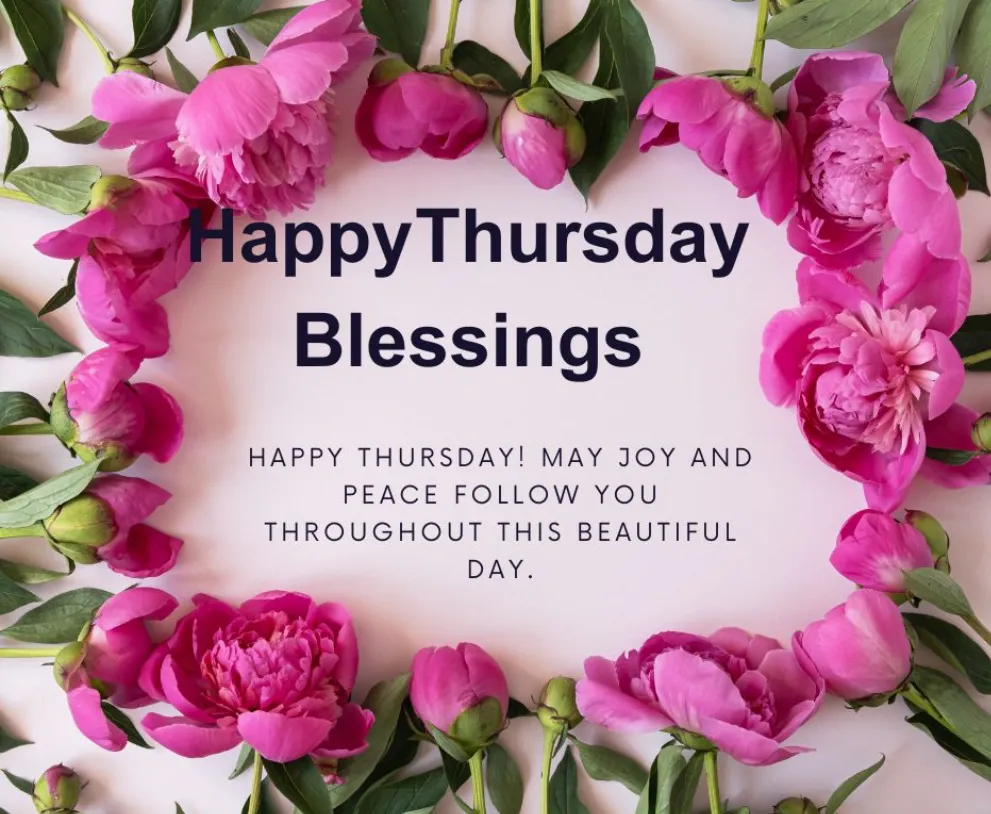 happy thursday blessings